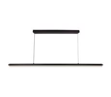 LED Lustr na lanku LED/23W/230V 4000K 120 cm černá