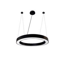 LED Lustr na lanku LED/50W/230V 4000K pr. 100 cm černá