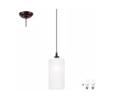 LED Lustr na lanku NOEL MINI 1xE27/60W/230V bílá