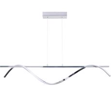 LED Lustr na lanku RUMBA LED/23W/230V 4000K lesklý chrom