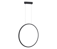 LED Lustr na lanku SATURNO LED/28W/230V pr. 50 cm IP44 antracit