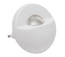 LED Orientační svítidlo do zásuvky se senzorem LED/1W/230V 6000K