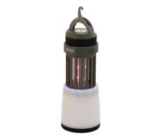 LED Přenosná nabíjecí lampa s lapačem hmyzu LED/2W/1800mAh/3xAAA IPX4 zelená