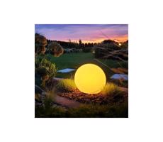LED RGB Stmívatelná venkovní lampa GLOBO 1xE27/8,5W/230V pr. 30 cm IP44 + DO