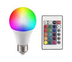 LED RGB Stmívatelná žárovka E27/8,5W/230V 2700K