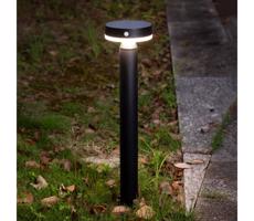 LED Solární lampa se senzorem GWINEA LED/4,5W/3,7V 2000 mAh 50 cm IP44 černá