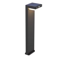 LED Solární lampa se senzorem MALI LED/4,5W/3,7V 2000 mAh IP44 černá