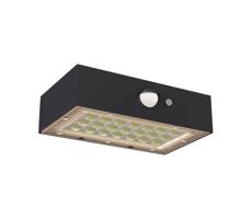 LED Solární reflektor se senzorem pohybu LED/3,7V 1200mAh 4000K IP65 černá