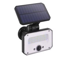LED Solární reflektor se senzorem pohybu SPILO LED/3,7V 3600mAh 3000K IP54 + DO