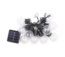 LED Solární řetěz 10xLED/0,12W/1,2V 1xAA IP44 6000K