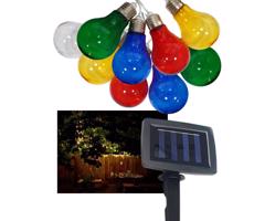 LED Solární venkovní řetěz 10xLED/1,2V 2,2 m IP44 multicolor