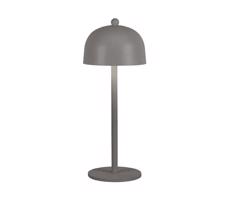 LED Stmívatelná dobíjecí stolní lampa LED/1W/5V 3000-6000K 1800 mAh šedá