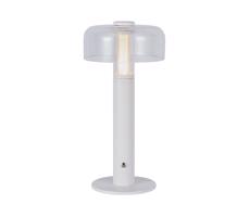 LED Stmívatelná dobíjecí stolní lampa LED/1W/5V 3000K 1800 mAh bílá