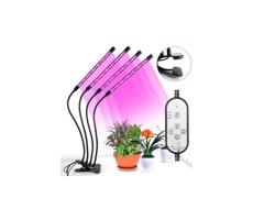 LED Stmívatelná stolní lampa s klipem pro pěstování rostlin LED/15W/5V