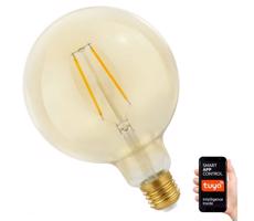 LED Stmívatelná žárovka E27/5,5W/230V 1700-2700K Wi-Fi Tuya