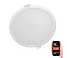 LED Stmívatelné podhledové svítidlo ALGINE LED/12W/230V Wi-Fi Tuya kulatý