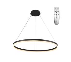LED Stmívatelný lustr na lanku LED/55W/230V 3000-6500K + dálkové ovládání
