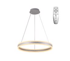 LED Stmívatelný lustr na lanku LED/85W/230V 3000-6500K + dálkové ovládání