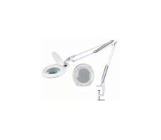 LED Stolní lampa s lupou a klipem LED/15W/230V