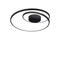 LED Stropní přisazené svítidlo Ideal Lux OZ PL NERO 269412 49W 5000lm 3000K IP20 60cm černé