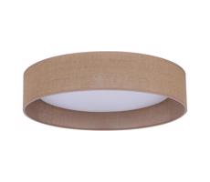 - LED Stropní svítidlo ROLLER LED/24W/230V světle pr. 45 cm hnědá