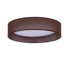 - LED Stropní svítidlo ROLLER LED/24W/230V tmavě pr. 45 cm hnědá