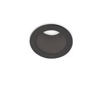 LED Stropní zápustné bodové svítidlo Ideal Lux QUARK 08W BK 258461 8W 550 lm 3000K IP20 6cm černé