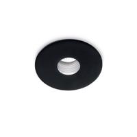 LED Stropní zápustné bodové svítidlo Ideal Lux ROOM-33-1 FI BK 2700K 251950 11W 930lm 2700K IP44 10cm černé