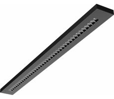 LED Stropní/závěsné svítidlo PLANK LED/20/30/40W/230V 2700/4000/6000K černá