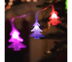LED Vánoční řetěz 20xLED/3xAA 2,3m multicolor