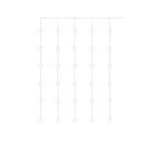 LED Vánoční venkovní řetěz 30xLED/3,9m IP44 hvězdy
