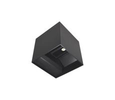 LED Venkovní nástěnné svítidlo KREON 2xLED/3W/230V IP54 4000K černá