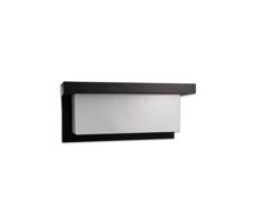 LED Venkovní nástěnné svítidlo se senzorem LED/12W/230V IP54 černá
