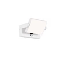 LED Venkovní nástěnné svítidlo se senzorem LED/17W/230V 4000K IP65 bílá