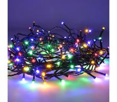 LED venkovní vánoční řetěz, 50 LED, 5m, přívod 3m, 8 funkcí, časovač, IP44, vícebarevný  1V110-M-1