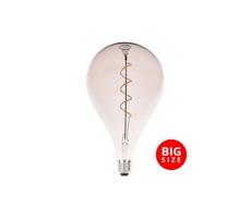 LED Žárovka FILAMENT SPIRAL SMOKE A165 E27/4W/230V 2000K
