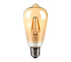LED Žárovka FILAMENT ST64 E27/4W/230V 2200K