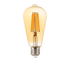 LED Žárovka FILAMENT ST64 E27/9W/230V 2200K