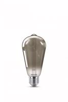 LED Žárovka Philips Vintage Classic E27 ST64 2,3W-15W smoky 2700K nestmívatelná