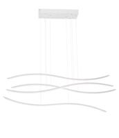 LED Závěsné svítidlo AZzardo Waves Dimm white AZ2913 70W 4900lm 3000K IP20 stmívatelné bílé