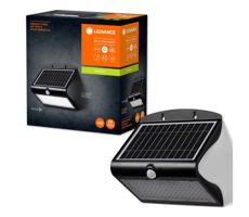 Ledvance Ledvance - LED Solární nástěnné svítidlo se senzorem BUTTERFLY LED/8W/3,7V IP65