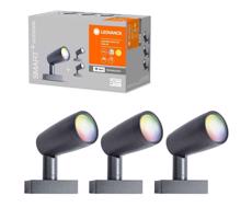 Ledvance Ledvance - SADA 3x LED RGBW Venkovní lampa SMART+ SPOT 3xLED/4,5W/230V IP65Wi-Fi