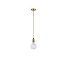 Leuchten Direkt Leuchten Direkt 13570-60 - Lustr na lanku DIY 1xE27/60W/230V mosaz