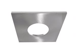 Light Impressions Kapego kryt saténově stříbrné hranaté pro COB 68 IP65 plus Mizar II 930079