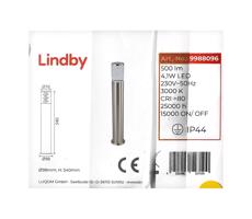 Lindby Lindby - LED Venkovní lampa BELEN LED/4,1W/230V IP44