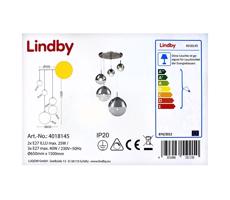 Lindby Lindby - Lustr na lanku RAVENA 3xE27/40W/230V + 2xE27/25W/230V