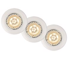 Lucide Lucide 11001/15/31 - SADA 3x LED podhledové svítidlo FOCUS 1xGU10/5W/230V bílé