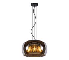 Lucide Lucide 45401/40/65 - Lustr na lanku OLIVIA 3xE27/40W/230V pr. 40 cm černá