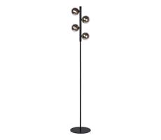 Lucide Lucide 45774/04/30 - Stojací lampa TYCHO 4xG9/28W/230V černá