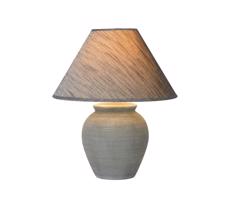 Lucide Lucide 47507/81/36 - Stolní lampa RAMZI 1xE27/60W/230V šedá